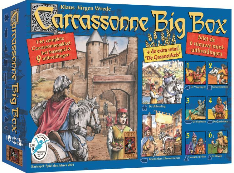 nieuwe tijd spel bord carcassonne