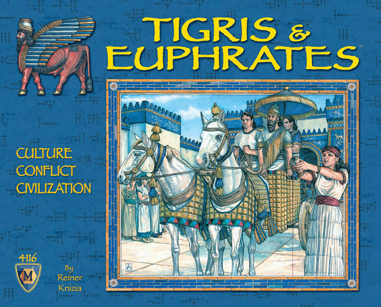egyptenaren spel Tigris en Euphrates